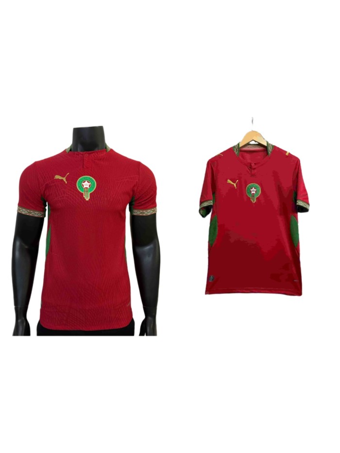 2026/2027 Morocco Atlas Lion Home Jersey 2 Kind 29085322
