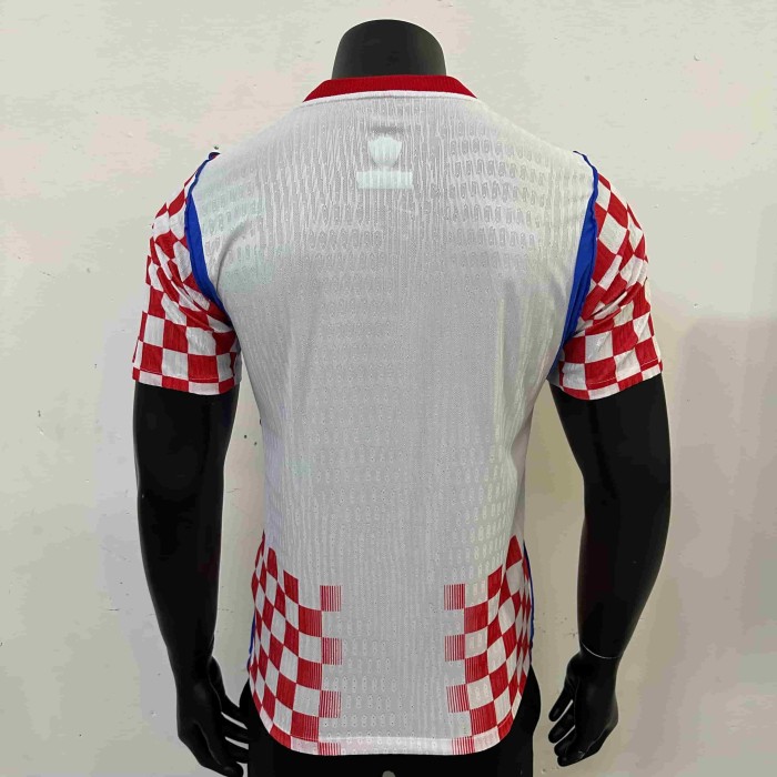 2026/2027 Croatia Red And White Checkered Home Jersey 2 Kind 29085318
