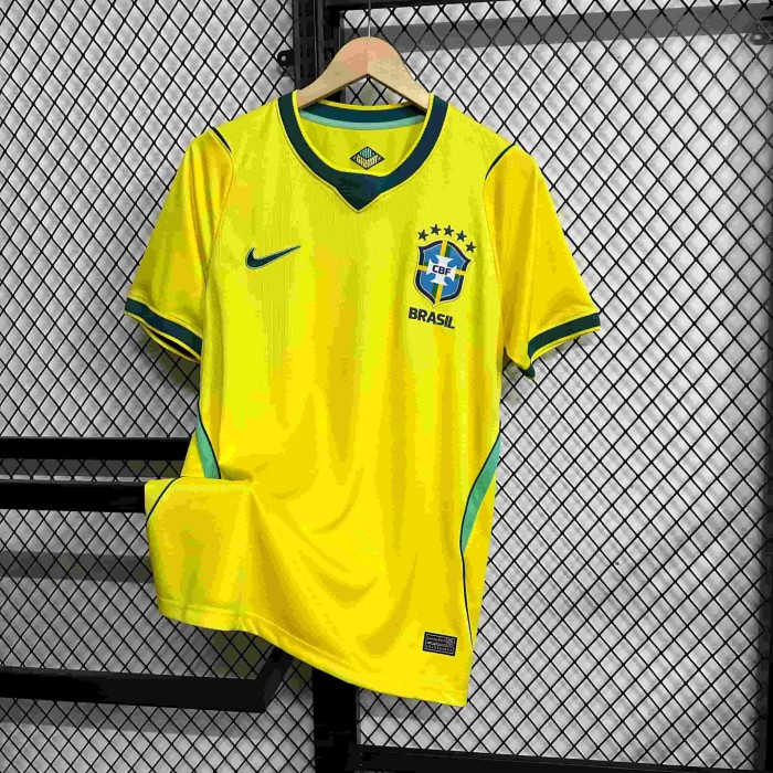 2026/2027 Brazil Lemon Yellow Home Jersey 2 Kind 29085313