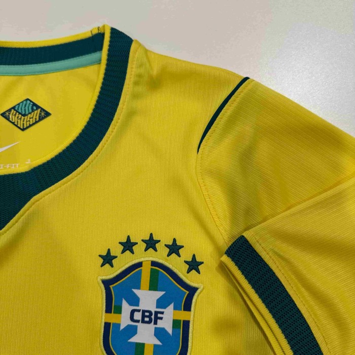 2026/2027 Brazil Lemon Yellow Home Jersey 2 Kind 29085313