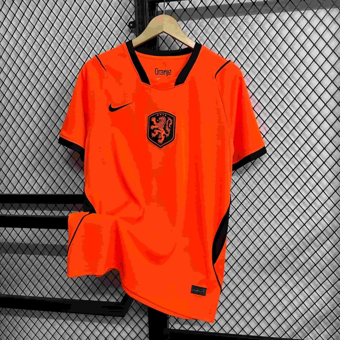2026/2027 Netherlands Orange Lion Blaze Home Jersey 2 Kind 29085316