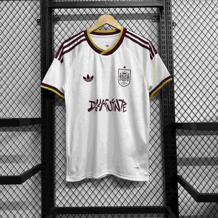 2026/2027 Spain Graffiti Emblem Advertising Version Away Jersey 2 Kind 29085328