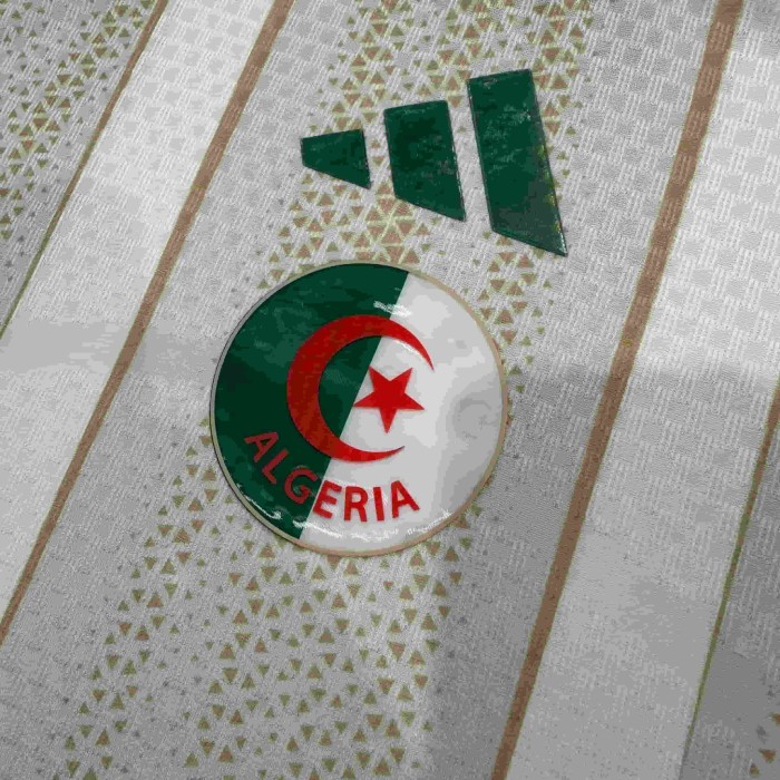 2026/2027 Algeria Gold Pattern Brocade Away Jersey 2 Kind 29085311