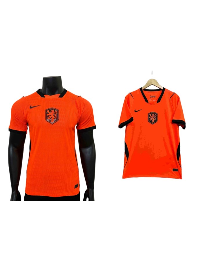 2026/2027 Netherlands Orange Lion Blaze Home Jersey 2 Kind 29085316