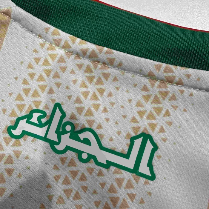 2026/2027 Algeria Gold Pattern Brocade Away Jersey 2 Kind 29085311
