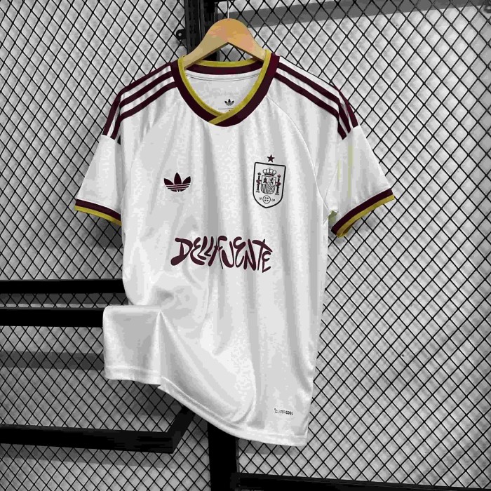 2026/2027 Spain Graffiti Emblem Advertising Version Away Jersey 2 Kind 29085328