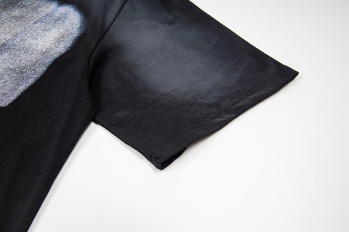 Nail Flame Rhinestone Print Washed Tee 29087553