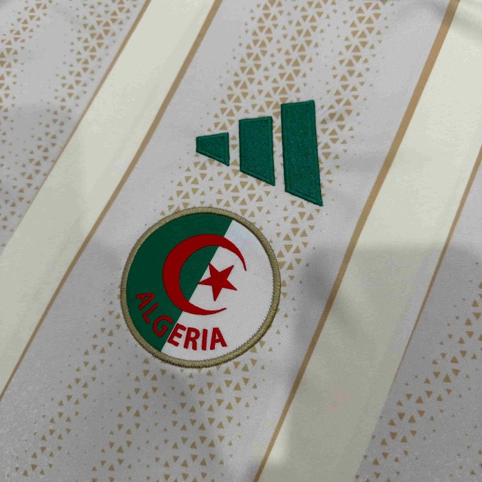 2026/2027 Algeria Gold Pattern Brocade Away Jersey 2 Kind 29085311