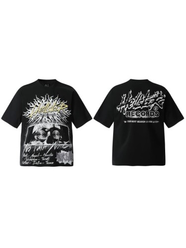 Flame Spiral Eye Print Washed Tee 29090178