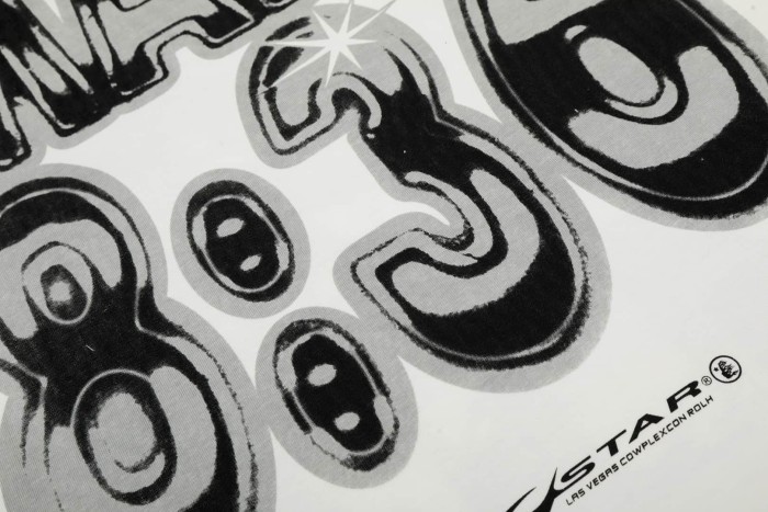 Arcade Rage Clown Print Washed Tee 29090180