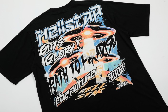 UFO Pilgrimage Print Washed Tee 29090170