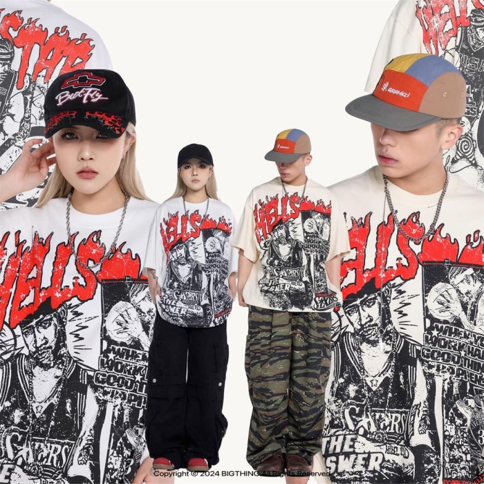 Iverson & Bryant Print Washed Tee 2 colors 29090164