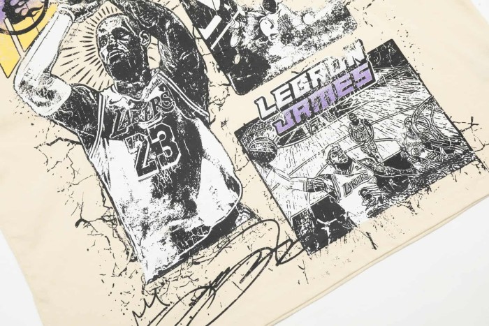LeBron Career Collage Print Washed Tee 3 colors 29090187