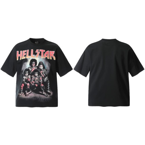 KISS Rock Band Print Washed Tee 29090163