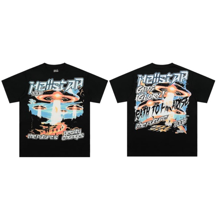 UFO Pilgrimage Print Washed Tee 29090170