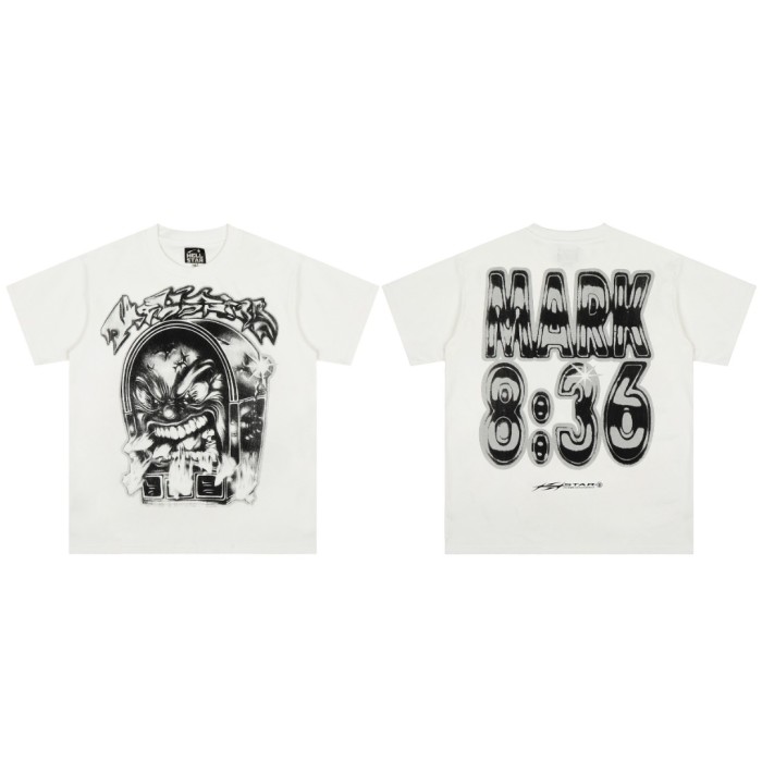 Arcade Rage Clown Print Washed Tee 29090180
