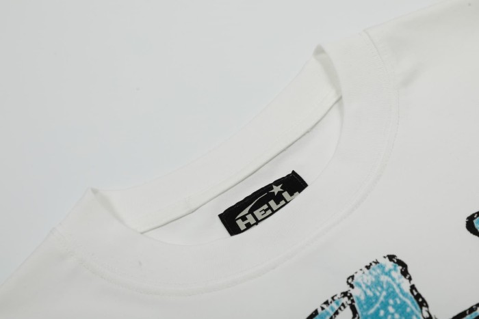 Blues Rage Portrait Print Washed Tee 29090185