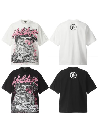 Street Racing Fantasy Print Washed Tee 2 colors 29090181