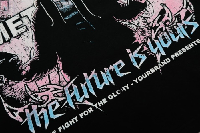 Metaverse Future Declaration Print Washed Tee 29092402