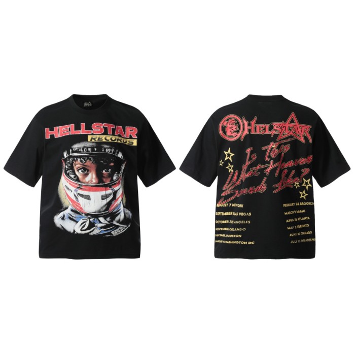 Racing Pilgrim Print Washed Tee 29092384