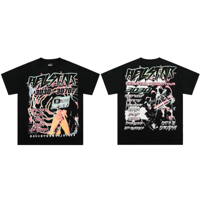 Neon Console Print Washed Tee 29092381