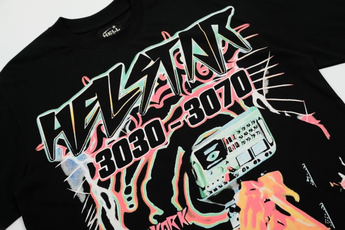 Neon Console Print Washed Tee 29092381