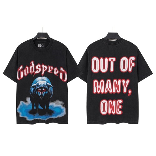 Wolf In Sheep's Clothing Print Washed Tee 29098141