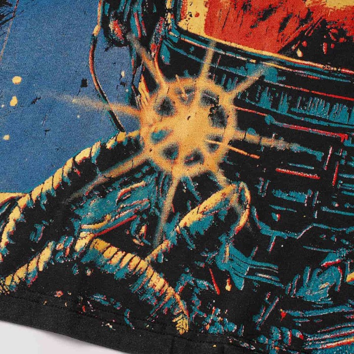 Star Hunter Tracking Print Washed Tee 29098150