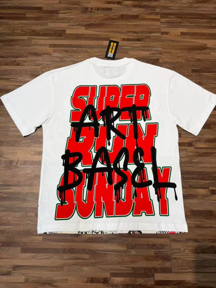 Splatter Graffiti Racing Print Washed Tee 2 colors 29098142