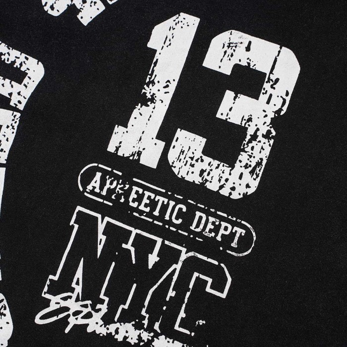 Retro No.13 Sport Style Print Washed Tee 2 colors 29098134