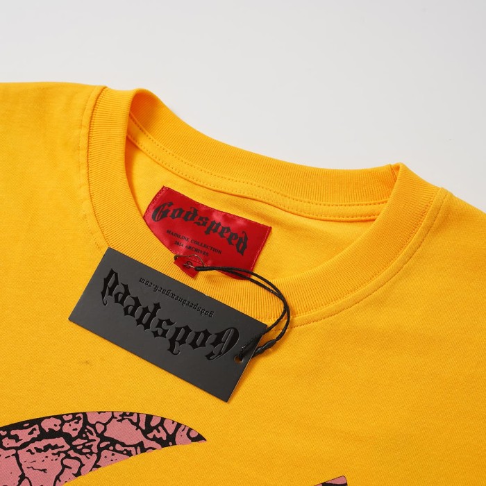 Skull Guitar Band Print Washed Tee 29098140