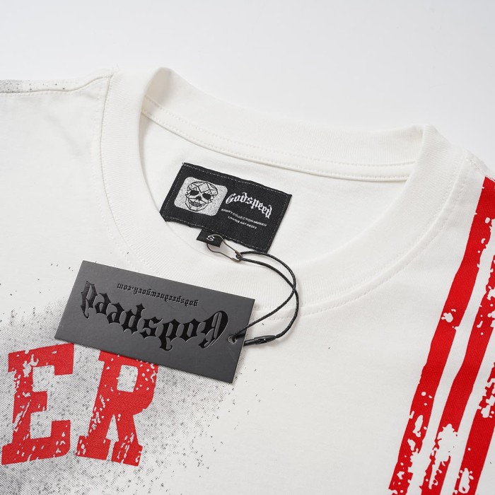 Retro No.13 Sport Style Print Washed Tee 2 colors 29098134