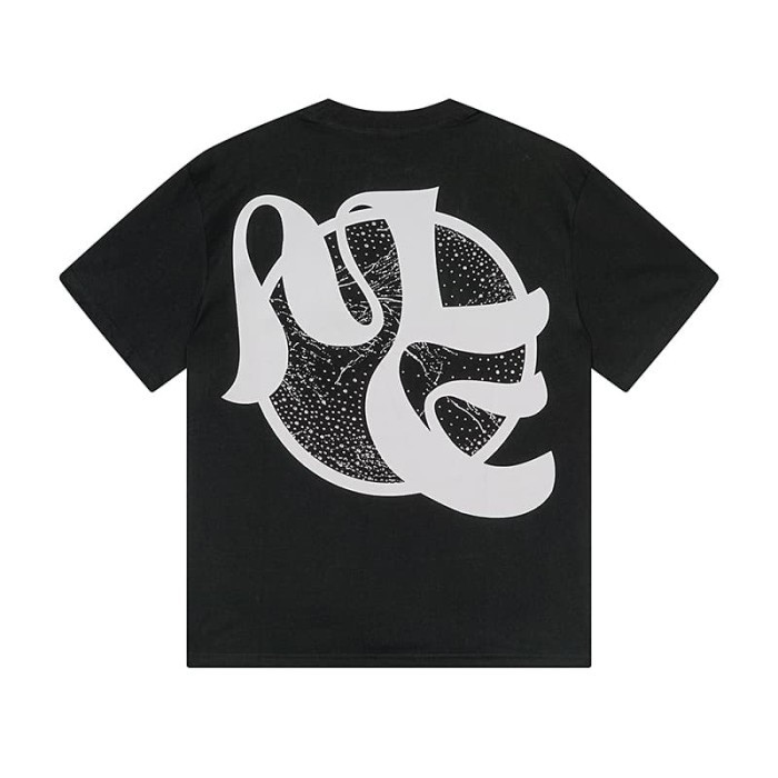 Cloud Piano Angel Rhinestone Print Washed Tee 29105652
