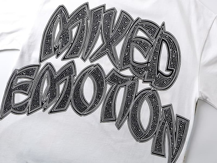 Archer Angel Back Rhinestone Print Tee 29105628