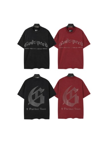 Full Rhinestone G Logo Washed Tee 2 colors 29106665