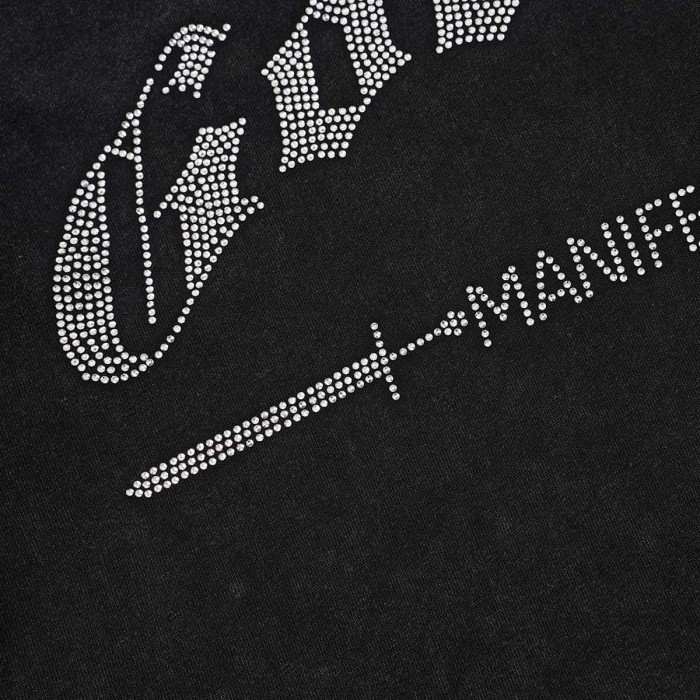 Full Rhinestone G Logo Washed Tee 2 colors 29106665