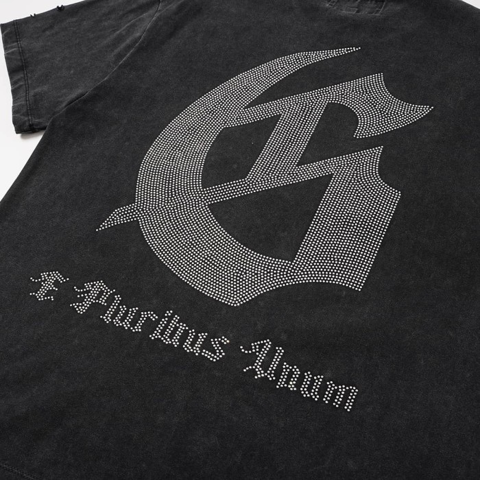 Full Rhinestone G Logo Washed Tee 2 colors 29106665