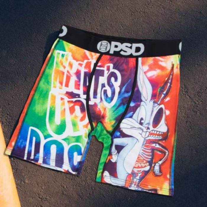 Men's All Over Cartoon Print Long Leg Boxer Boxer Shorts Sports Underwear 16 colors 29108002