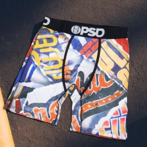 Men's Multi-Pattern Cartoon Graphic Long Boxer Shorts Underwear 16 colors 29108016
