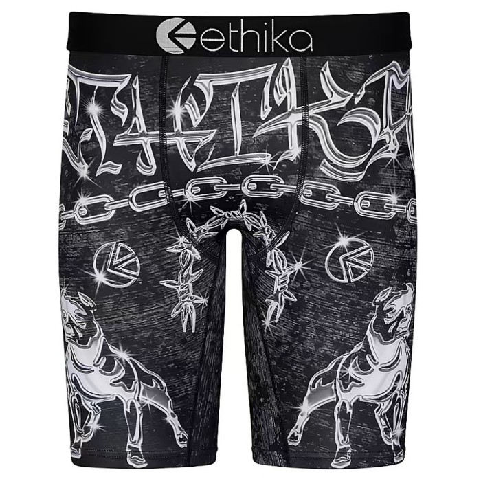 Skull Skeleton Green Toxic Print Men's Quick Dry Extended Length Athletic Boxer Briefs 16 colors 29111939