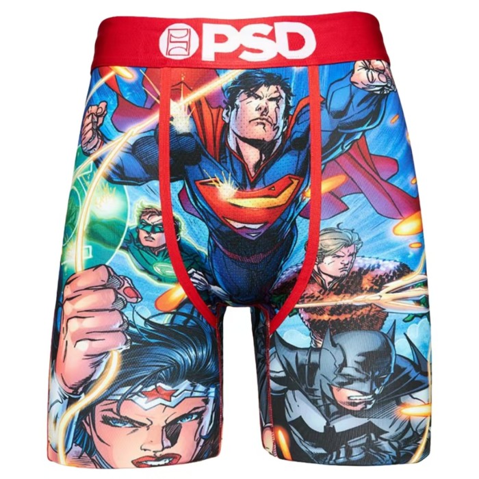 Marvel Avengers X-Men Deadpool DC Superman Print Quick Dry Athletic Boxer Briefs 12 colors 29111548