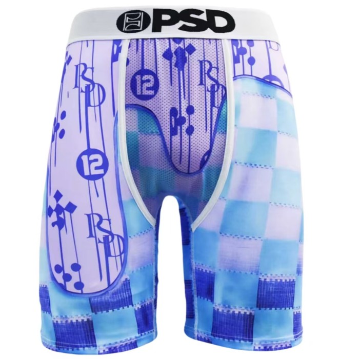 Men's Cartoon Print Quick Dry Athletic Boxer Briefs For Running Workout Fitness 17 colors 29111339