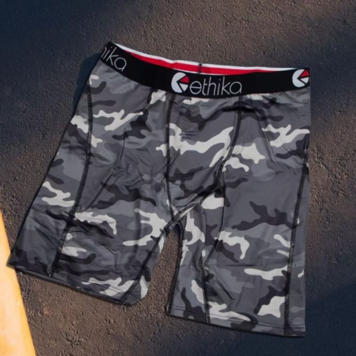 Camo Animal & Backwoods Graphic Stretch Underwear Men's Long Boxer Briefs 16 colors 29110888
