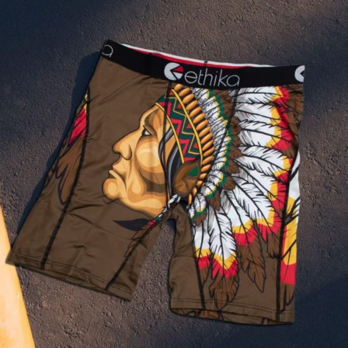 Camo Animal & Backwoods Graphic Stretch Underwear Men's Long Boxer Briefs 16 colors 29110888