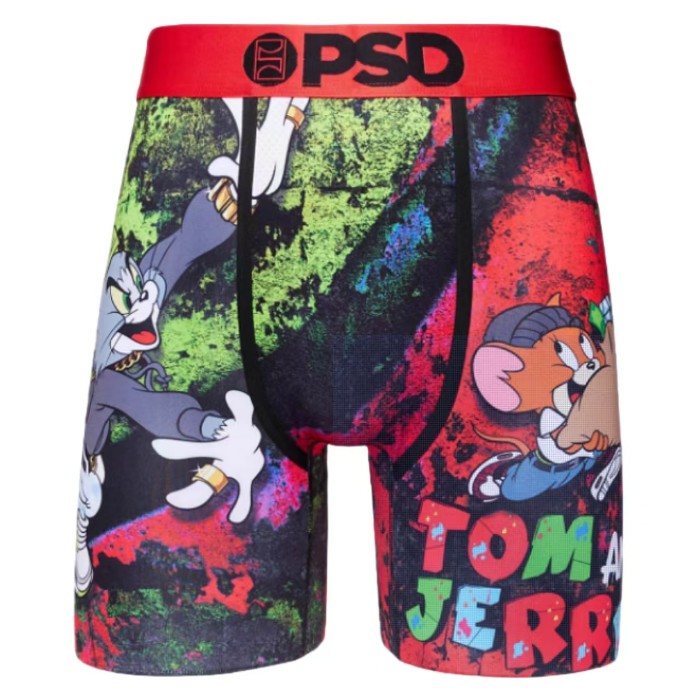 Marvel Iron Man & Tom and Jerry Cartoon Print Men's Athletic Boxer Shorts Underwear 16 colors 29111263