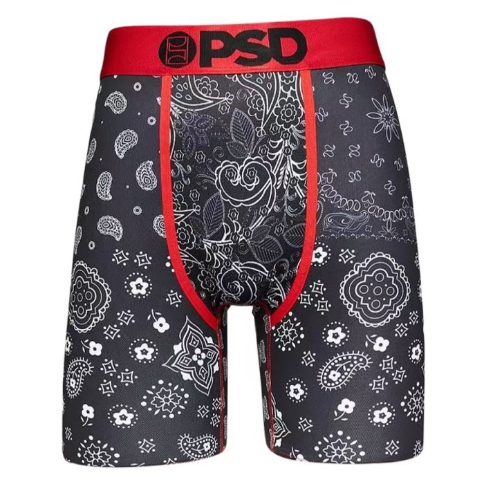Cross Skull & Miami City Letter Novelty Print Men's Athletic Boxer Shorts Underwear 16 colors 29111305