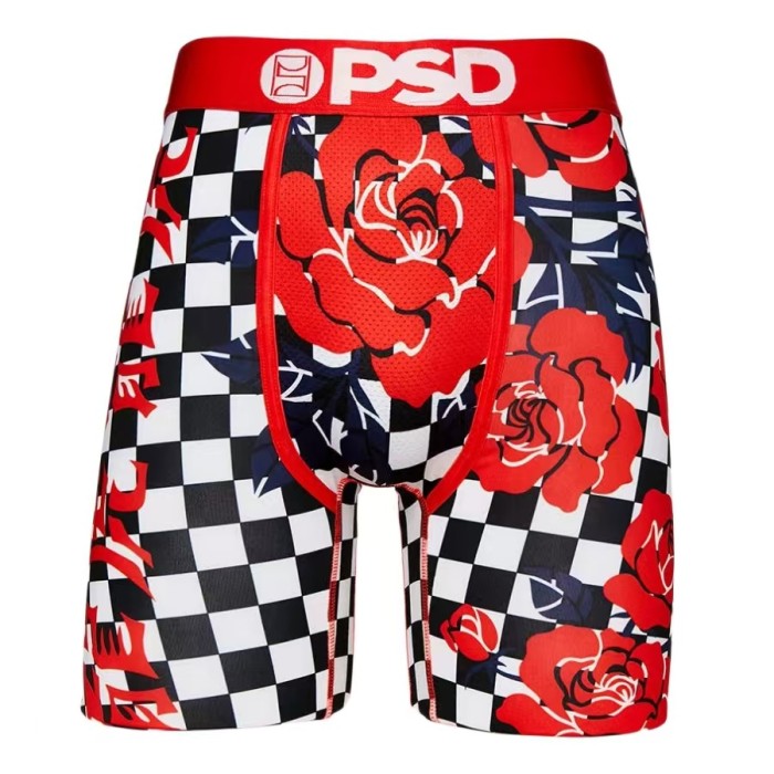 Cross Skull & Miami City Letter Novelty Print Men's Athletic Boxer Shorts Underwear 16 colors 29111305