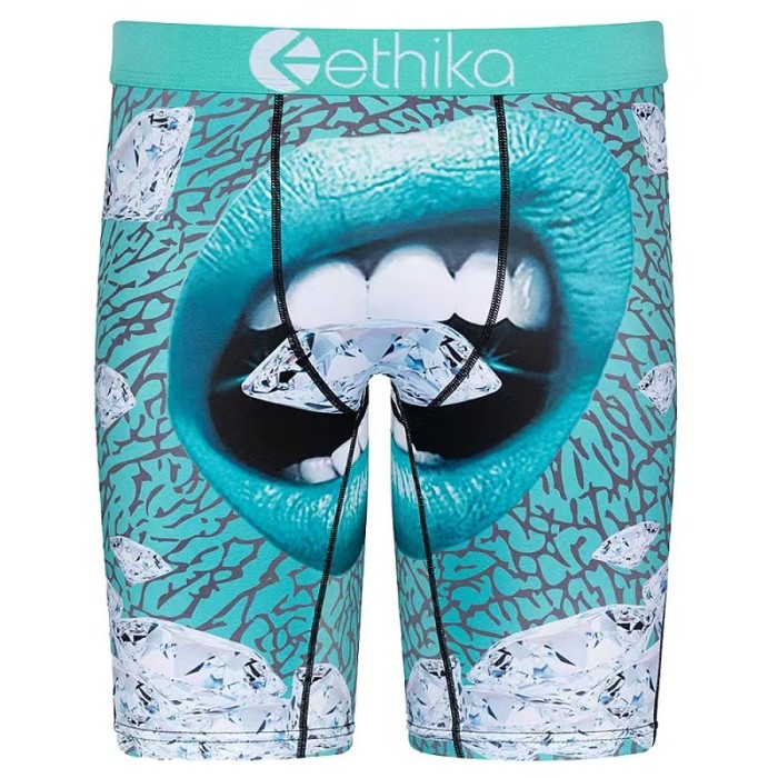 Skull Skeleton Green Toxic Print Men's Quick Dry Extended Length Athletic Boxer Briefs 16 colors 29111939