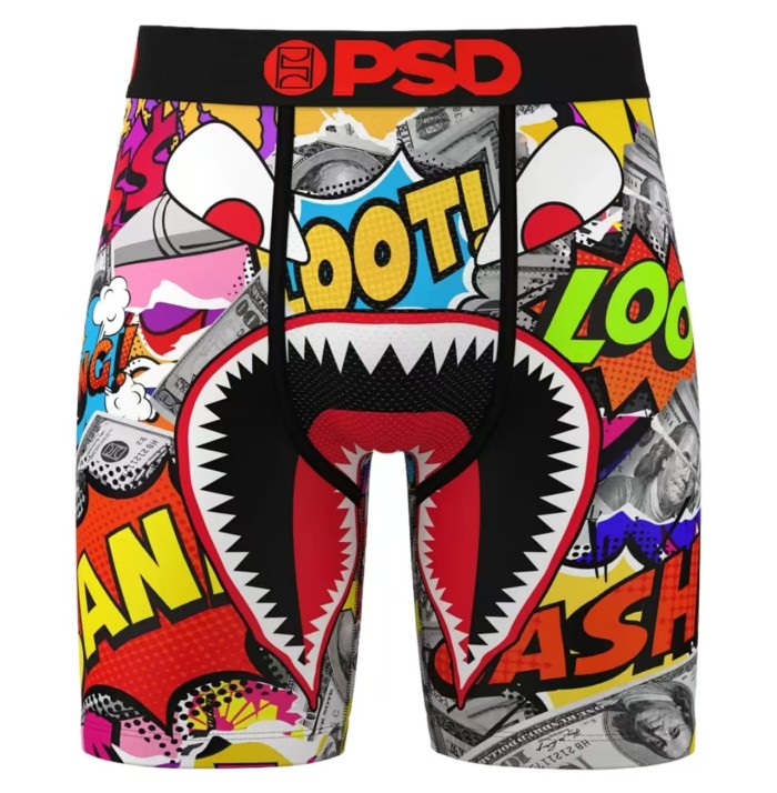 Marvel Avengers X-Men Deadpool DC Superman Print Quick Dry Athletic Boxer Briefs 12 colors 29111548