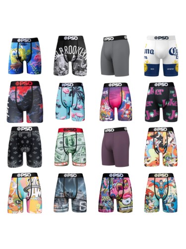 Classic Cartoon & DC Superhero Joker Full Print Men's Athletic Boxer Shorts Underwear 16 colors 29111217